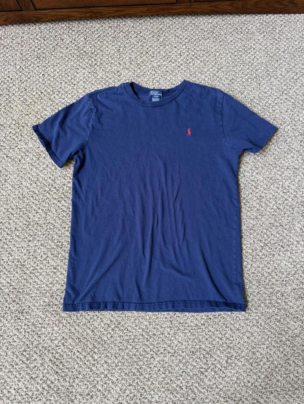 Navy blue Polo Ralph Lauren cotton t-shirt